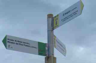 PR-CV 114 Señalización Sendero a la Atalaya